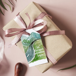 Die Wasserfarbenwelt Der nächste Abenteuer beginnt Geschenkanhänger