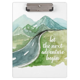 Die Wasserfarbenwelt Der nächste Abenteuer beginnt Klemmbrett