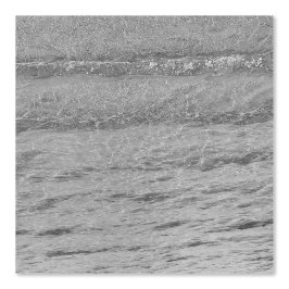 Die Wassermuster am Strand Grau Schwarz-weiß Tapete