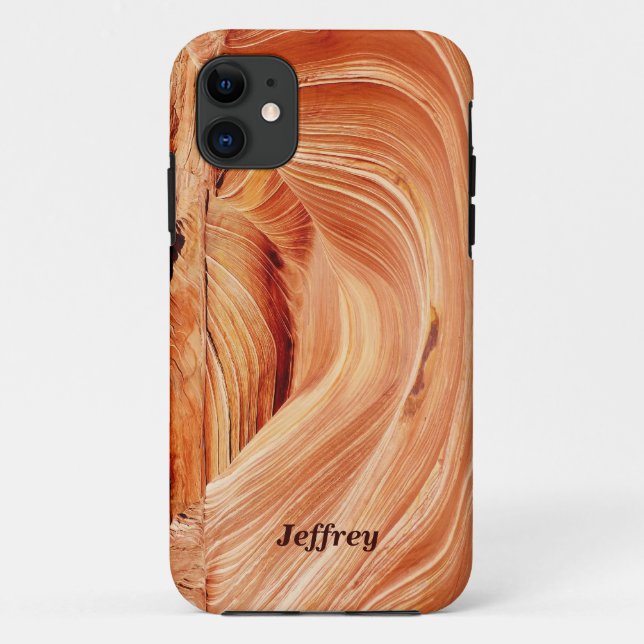 Die Wave Arizona Natur, Name, Samsung Galaxy oder Case-Mate iPhone Hülle (Rückseite)