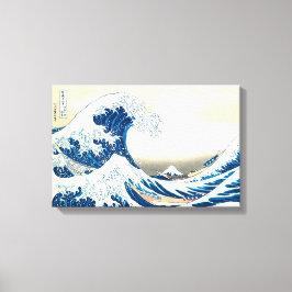 Die Wave Hokusai Berühmte japanische Reise schöne  Leinwanddruck