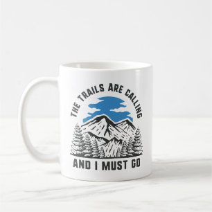 Die Wege rufen die Tasse des Kaffees an