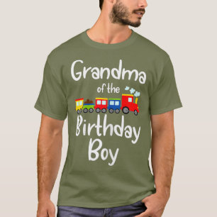 Die weibliche Eisenbahn zum Geburtstag Junge Großm T-Shirt
