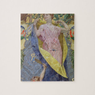 Die weibliche Toilette (Platte) Puzzle