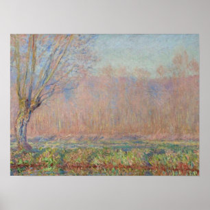 Die Weiden - Claude Monet Poster