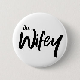 Die weifey-Whimsiktypografie für die Bride Button