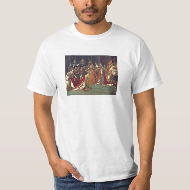 Die Weihe des Kaisers Napoleon 1 T-Shirt (Vorderseite)