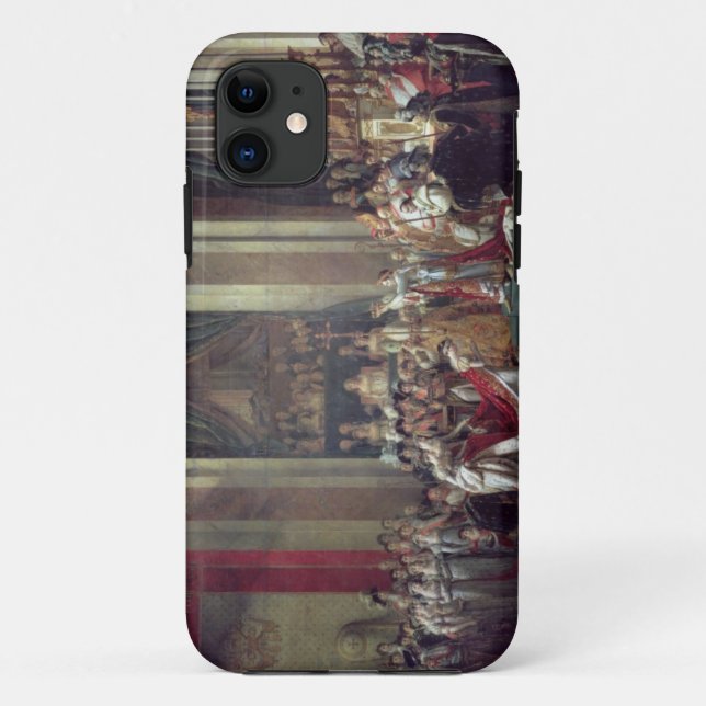 Die Weihe des Kaisers Napoleon Case-Mate iPhone Hülle (Rückseite)