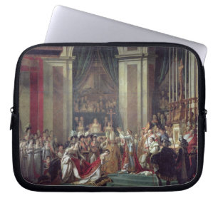 Die Weihe des Kaisers Napoleon Laptopschutzhülle
