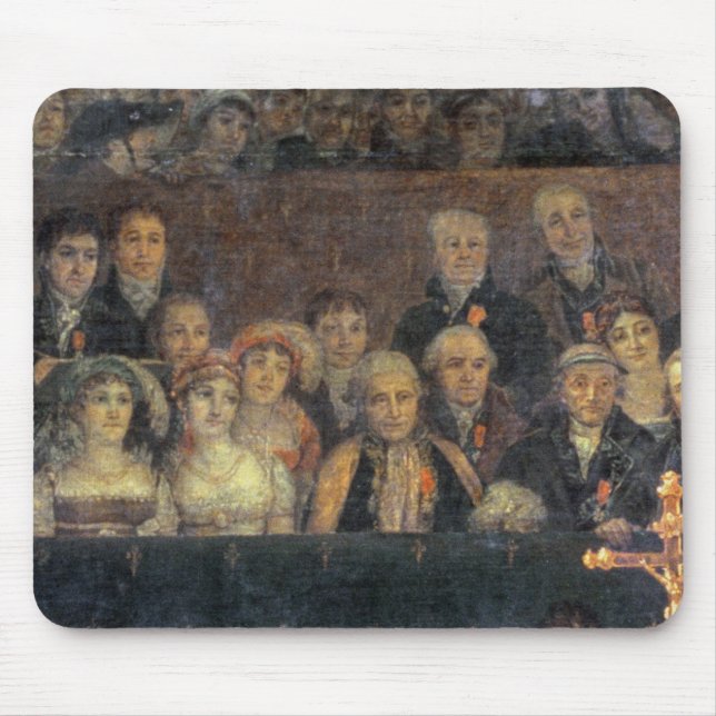 Die Weihe des Kaisers Napoleon Mousepad (Vorne)