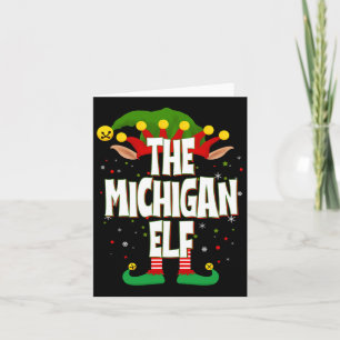 Die Weihnachten der Michigan-Elf Karte