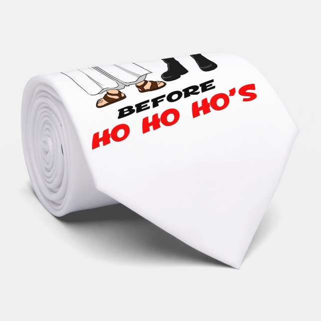 Die Weihnachts-Brüder Krawatte (Gerollt)