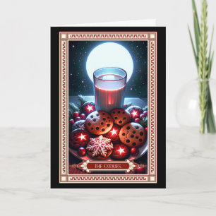 Die Weihnachts-Cookie-Tarot-Karte Karte