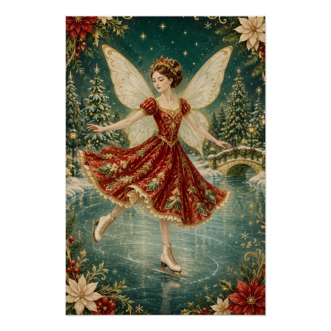 Die Weihnachtseisfee Poster (Vorderseite)