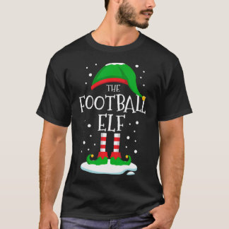Die Weihnachtsfamilie der Fußballelfen, die mit Xm T-Shirt