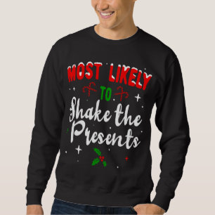 Die Weihnachtsfamilie der Gegenwart am ehesten ers Sweatshirt