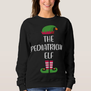 Die Weihnachtsfamilie des Kinderarztes Elf, die Gr Sweatshirt