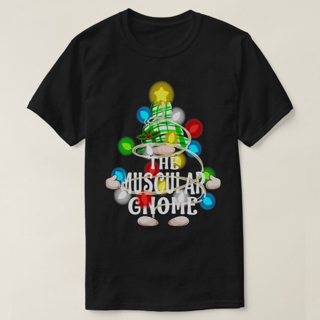 Die Weihnachtsfamilie des muskulären Genoms T-Shirt (Design vorne)