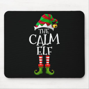 Die Weihnachtsfamilie von Calm Elf passt zur Weihn Mousepad