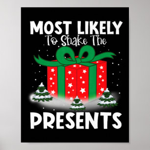 Die Weihnachtsfamilie wird am ehesten erschüttert Poster