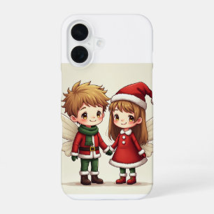Die Weihnachtsfee eines Paares iPhone 16 Hüllen Hülle