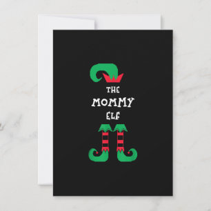 Die Weihnachtsfeier der Mommy Elf Mama Xmas Mama M Einladung