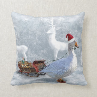 Die Weihnachtsgans Kissen