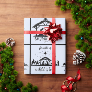Die Weihnachtsgeschichte Geschenkpapier