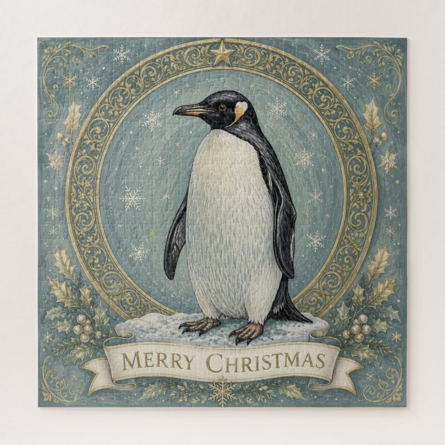 Die Weihnachtsgrüße des Kaisers Puzzle (Vertikal)