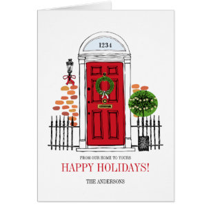 Die Weihnachtskarte des Roten Weihnachtes