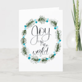 Die Weihnachtskarte von World Blue Berries Karte