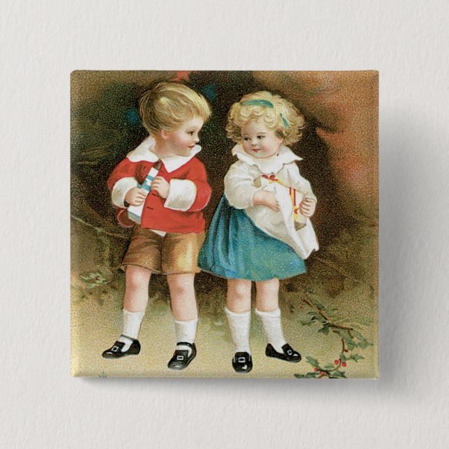 Die Weihnachtskinder Button (Vorderseite)