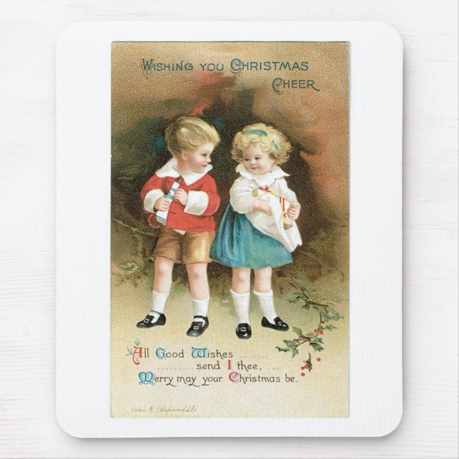 Die Weihnachtskinder Mousepad (Vorne)