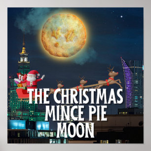 Die Weihnachtsminze Pie Moon Poster