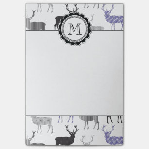 Die Weihnachtsrotwild Post-it Klebezettel