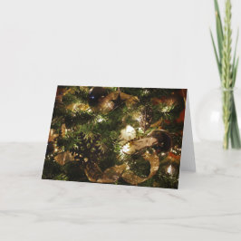 Die Weihnachtsschmetterlinge Feiertagskarte