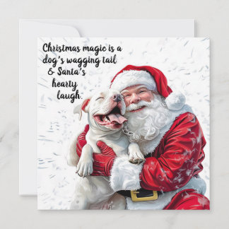 Die Weihnachtszauberei ist ein Wagner Schwanz & We Einladung