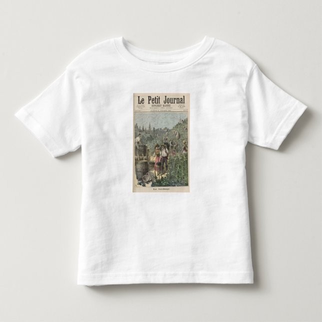 Die Wein-Ernte Kleinkind T-shirt (Vorderseite)