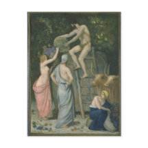 Die Weinpresse von Pierre Puvis de Chavannes