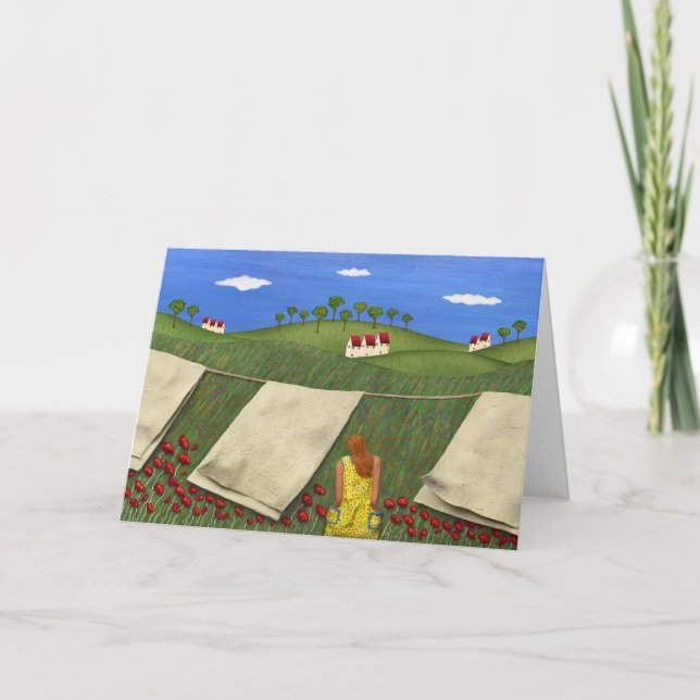 Die Weise war es Karte (Vorderseite)