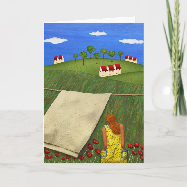 Die Weise war es Karte (Vorderseite)