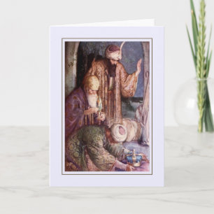 Die Weisen Feiertagskarte