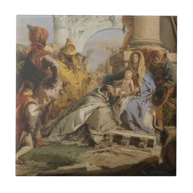 Die Weisen Fliese (Vorderseite)