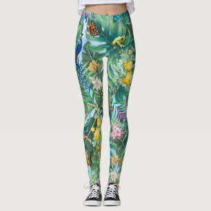 Die weishäufige Fantasiewelt Leggings