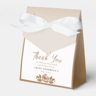 Die weiße Blütendusche aus Girl Gold Geschenkschachtel