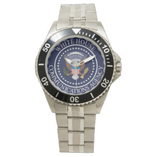 DIE WEISSE HAUS-KOMMUNIKATIONS-UHR ARMBANDUHR