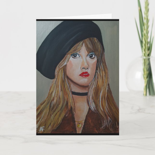 Die weiße Hexenmalerei von Alfred Fox Karte (Vorderseite)