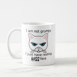 Die weiße Katze im Gesicht ruhen - Vorteile PACR Kaffeetasse