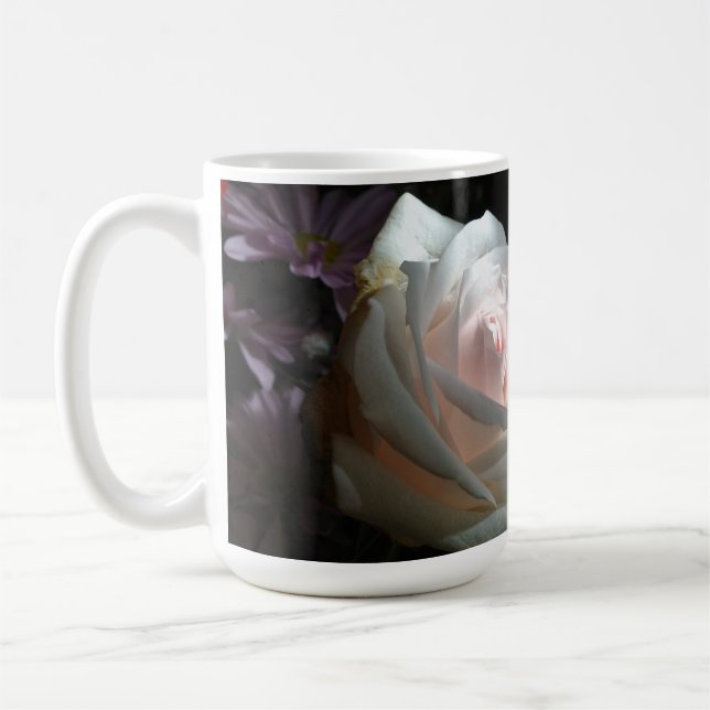 Die weiße Rose Tasse (Links)