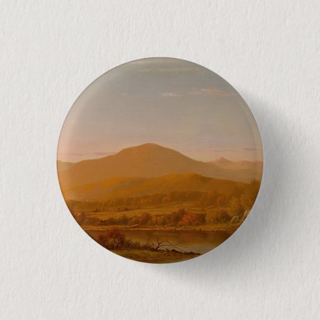 Die weißen Berge - Charles W. Knapp Button (Vorderseite)